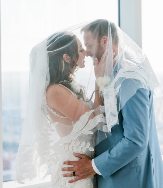 How To Wear A Blusher Wedding Veil