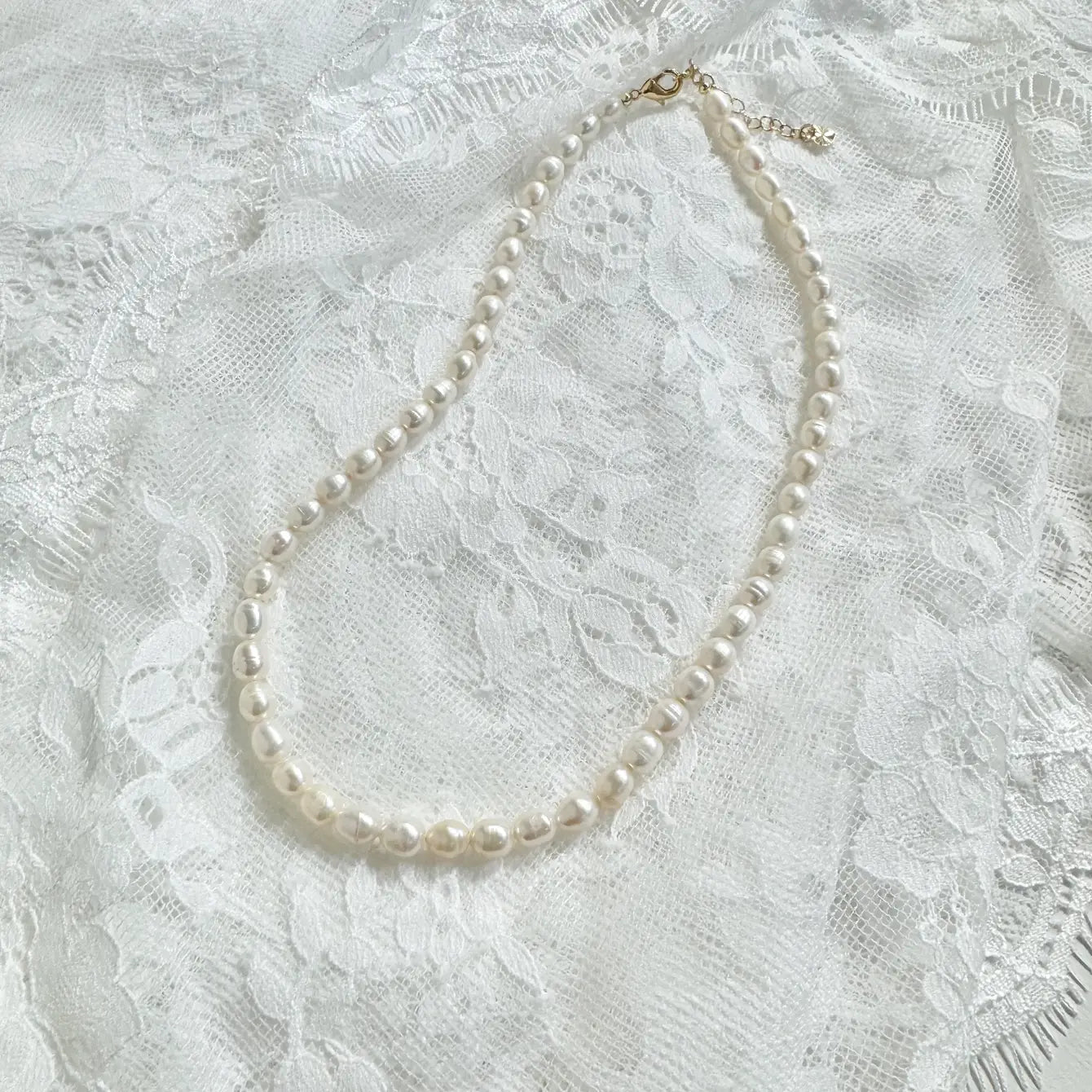 Baroque Natural Pearl Necklace