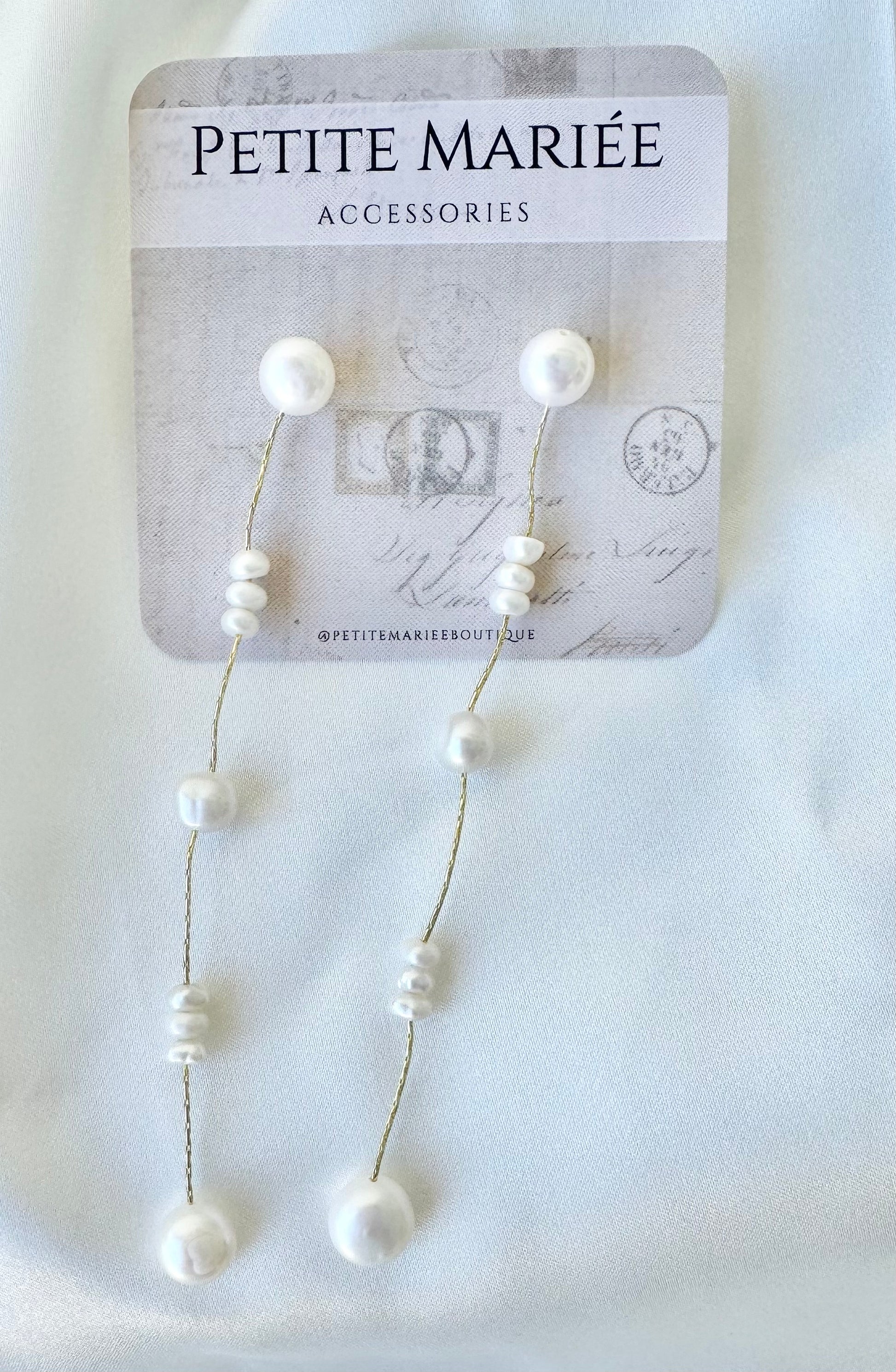 Pearl Wedding Earrings