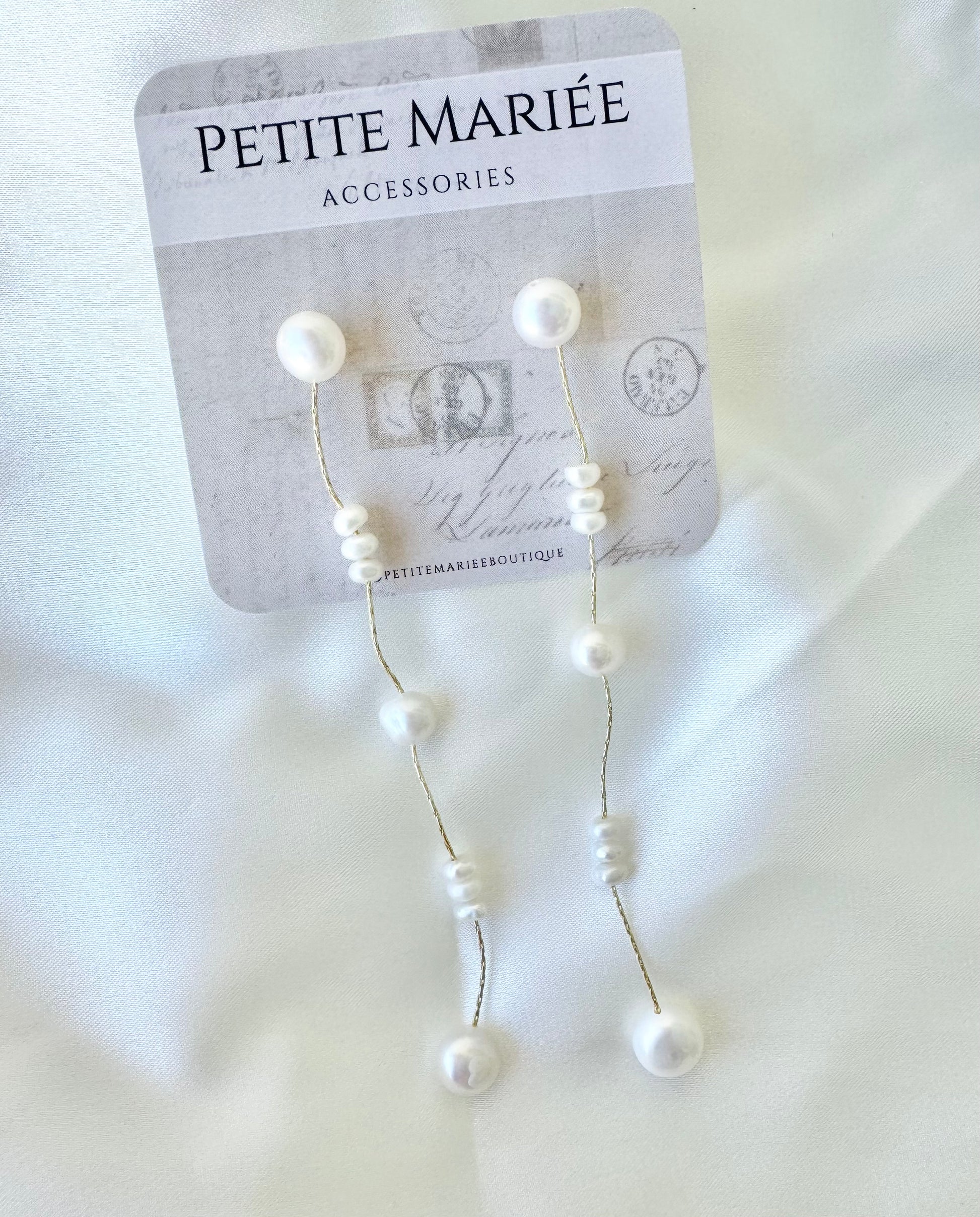 Pearl Wedding Earrings