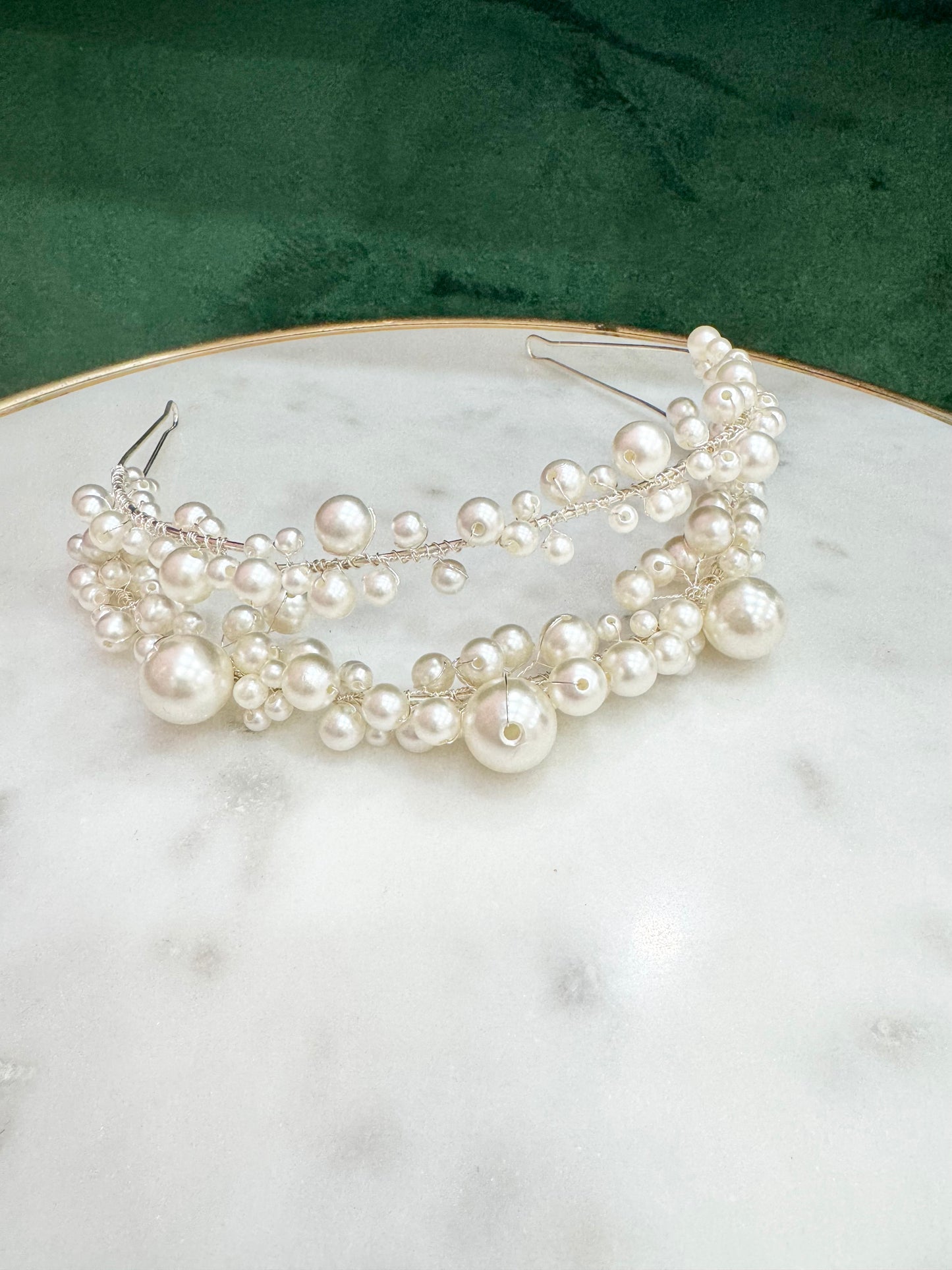 Elle Pearl Bridal Headband