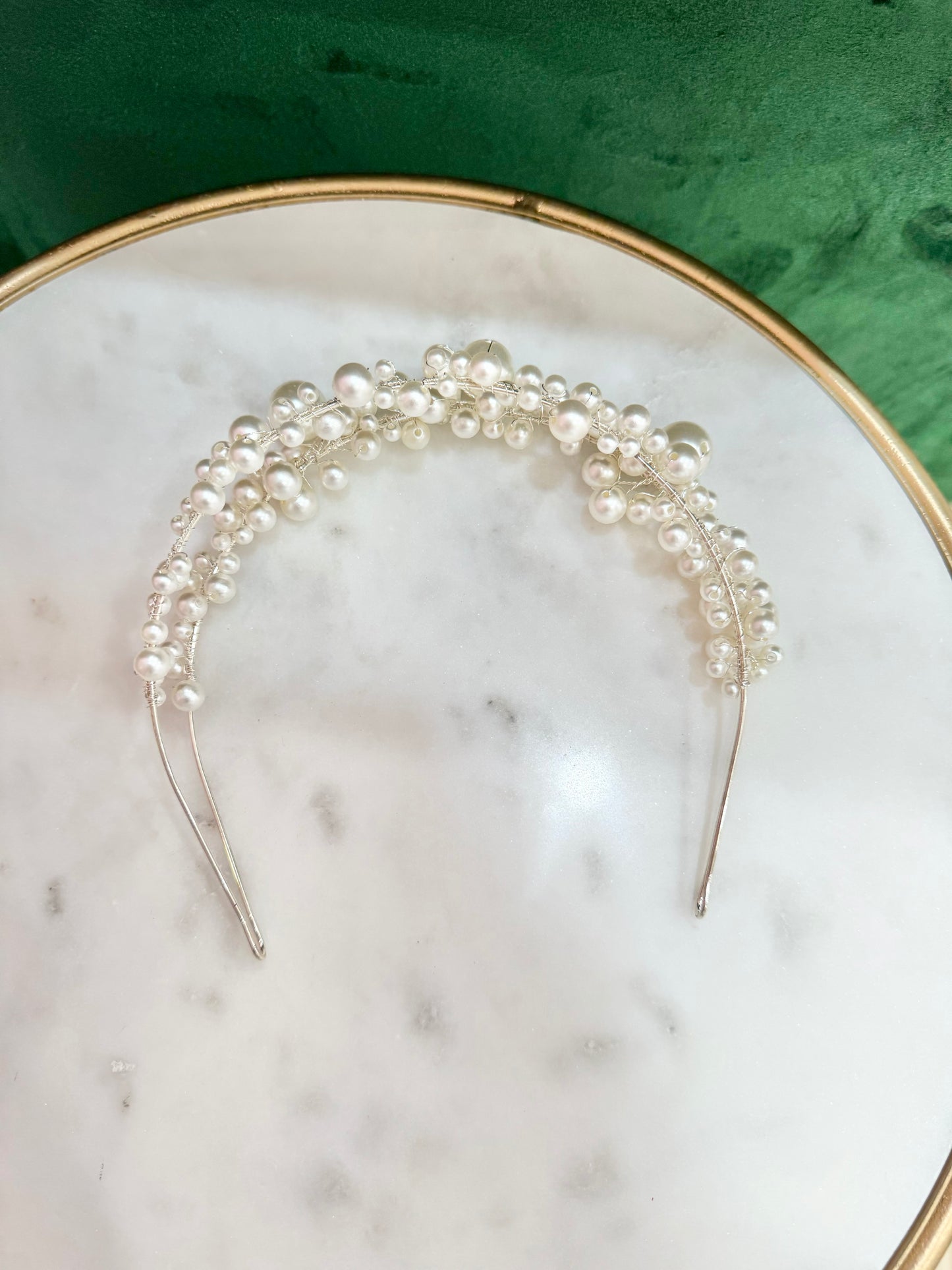 Elle Pearl Bridal Headband