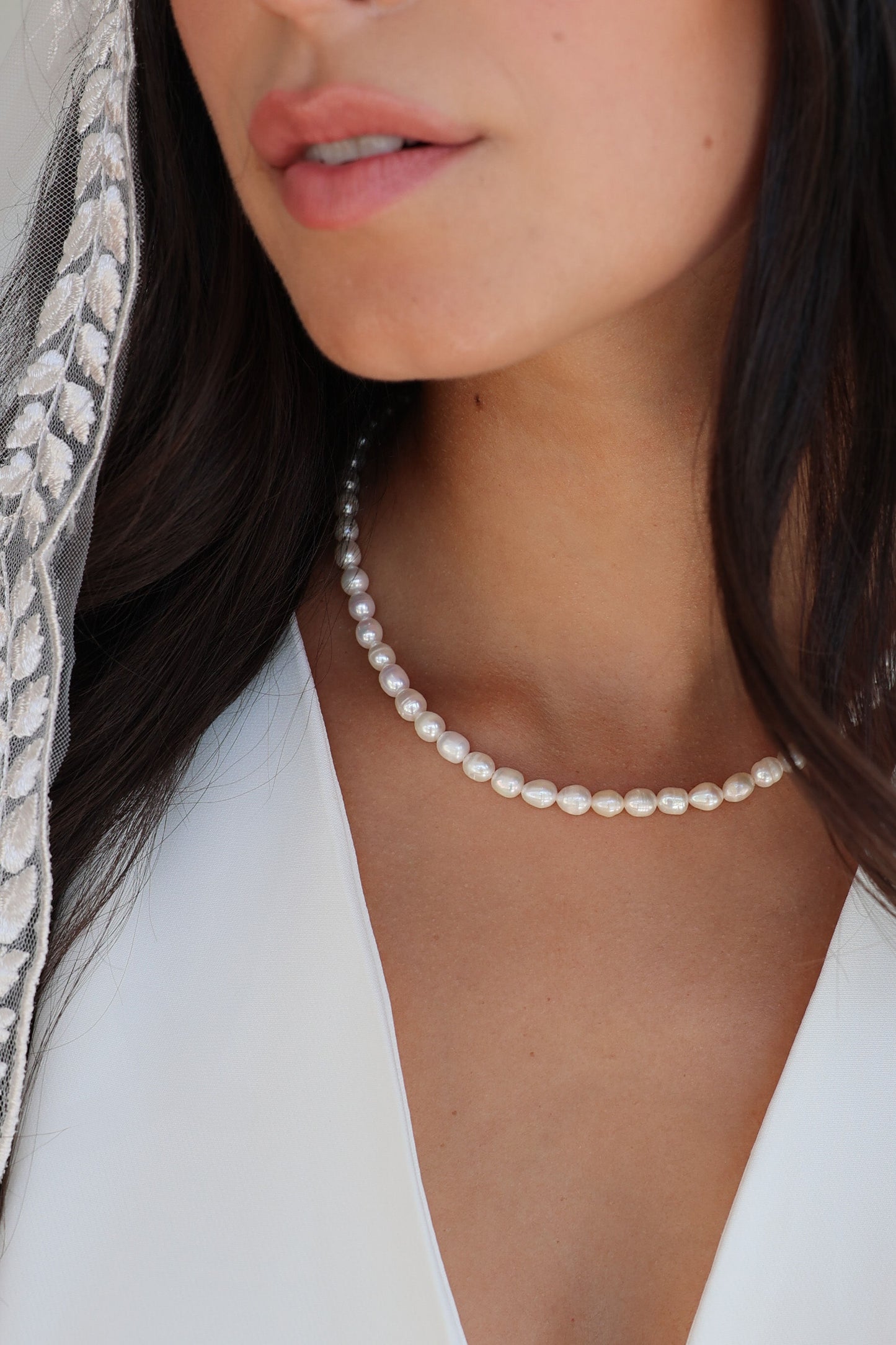 Baroque Natural Pearl Necklace