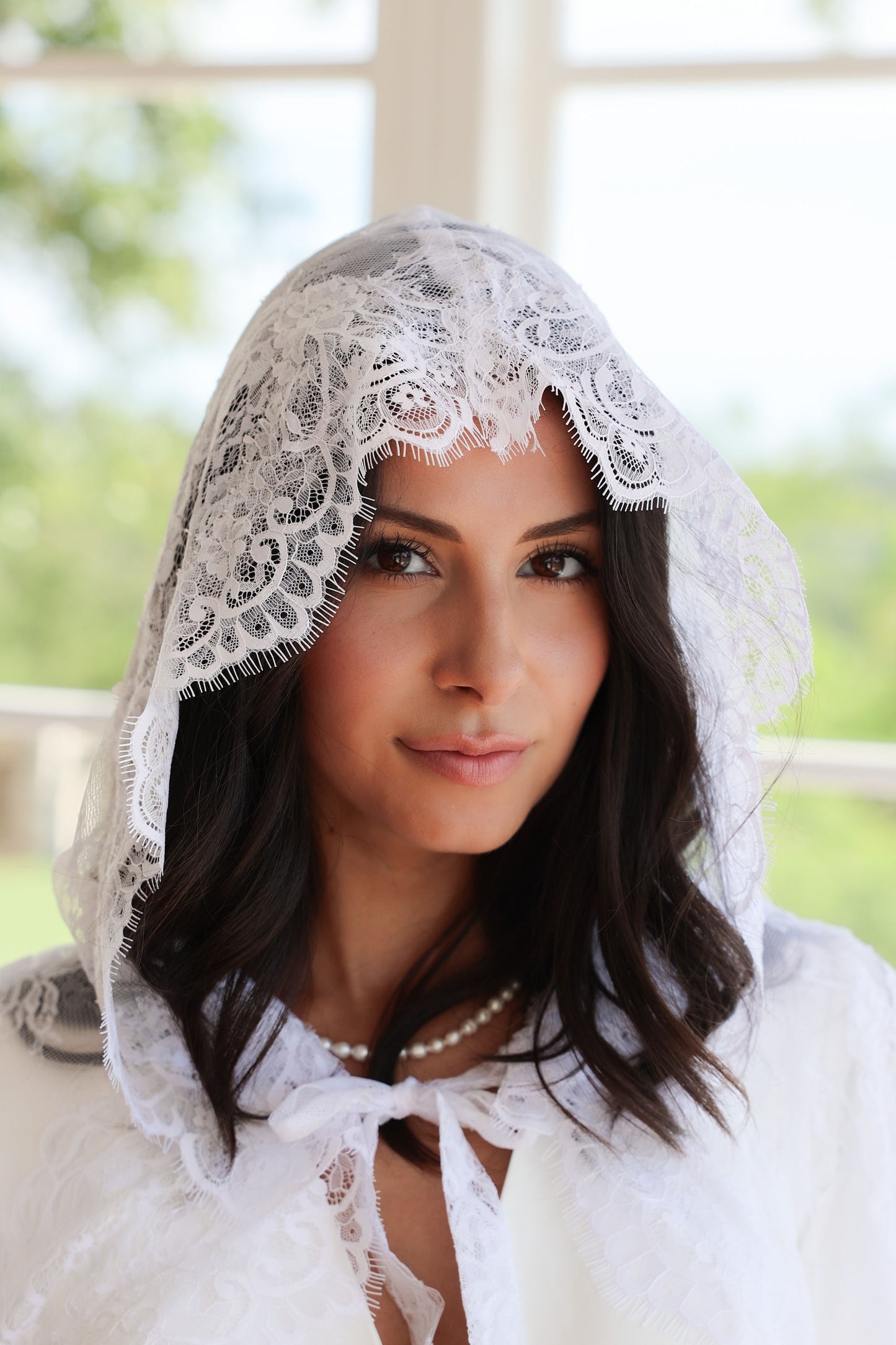 Collins Lace Wedding Cape