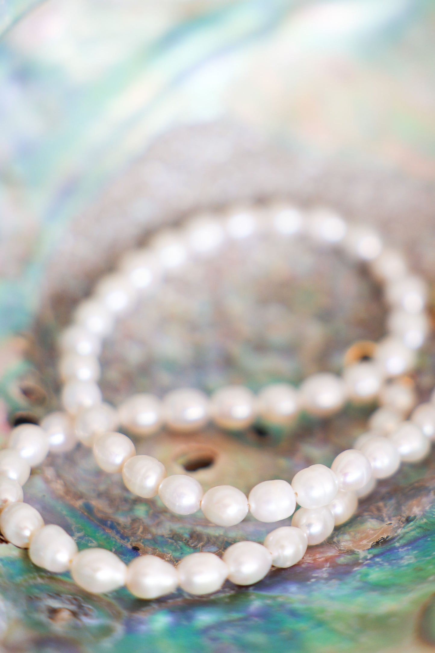 Baroque Natural Pearl Necklace