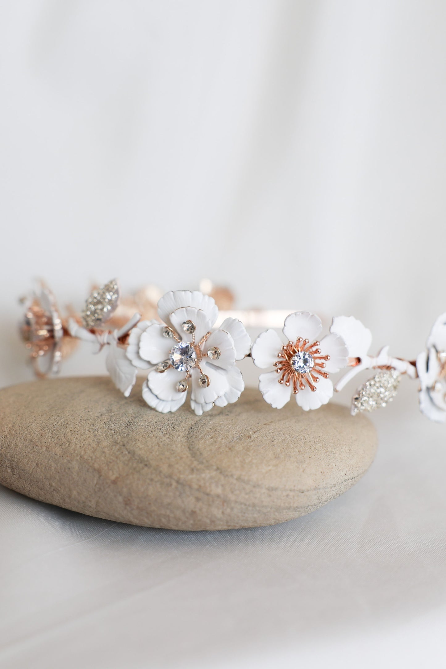 Margo Golden Floral Headband