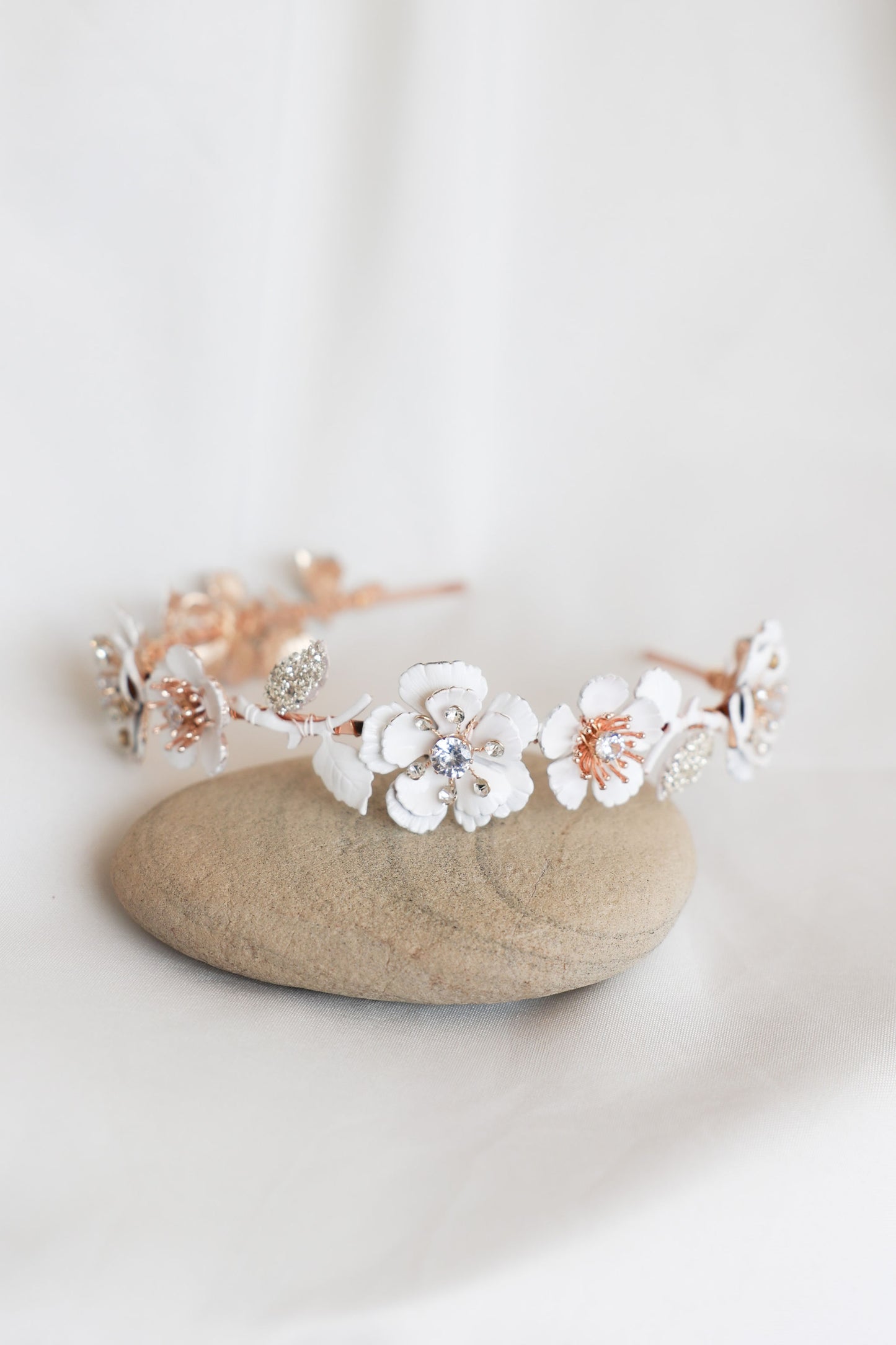 Margo Golden Floral Headband