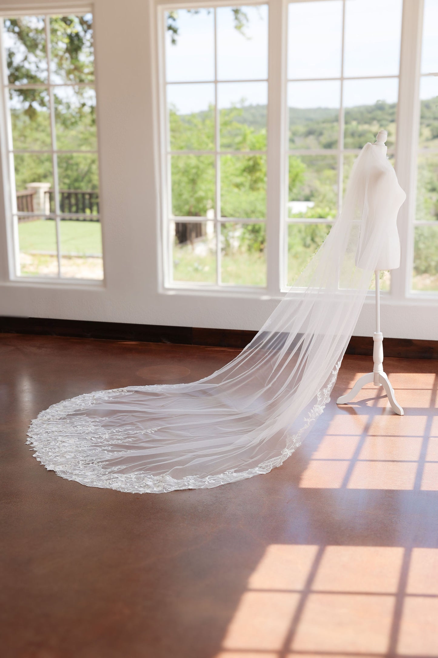 Wildflower Wedding Veil