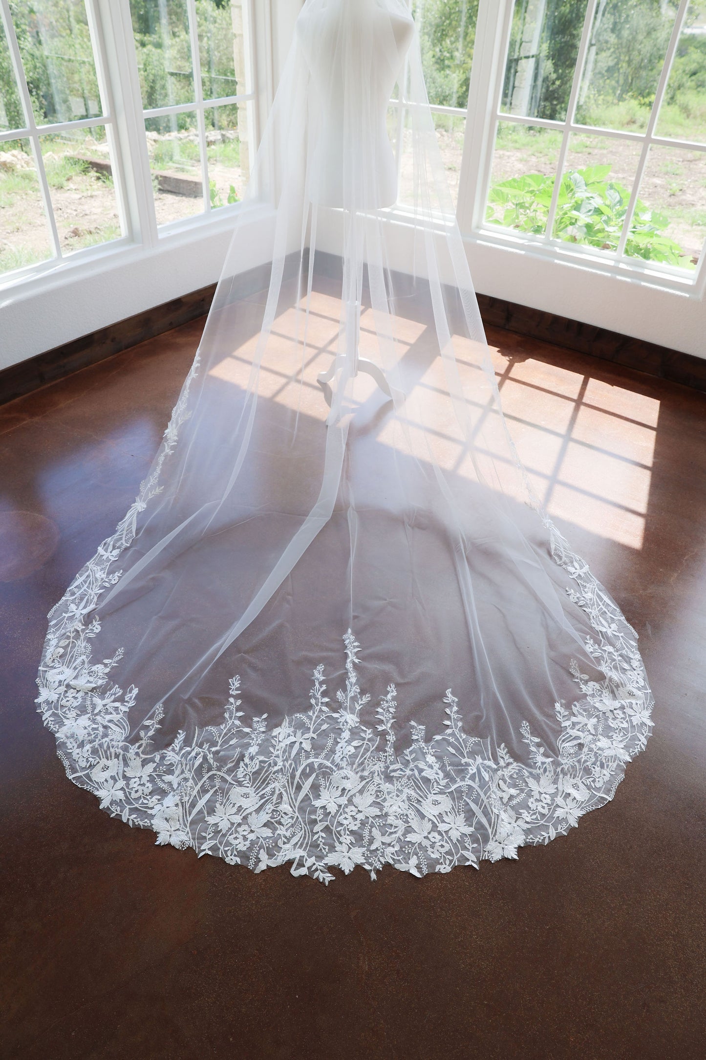 Wildflower Wedding Veil