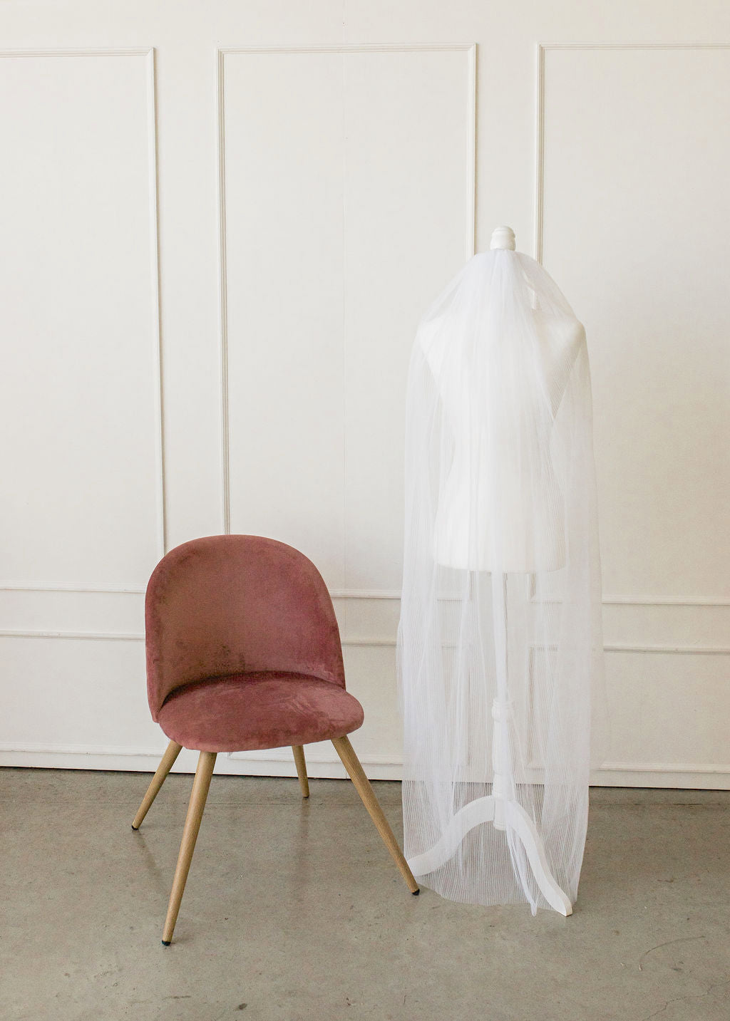 Lucy Pleated Veil