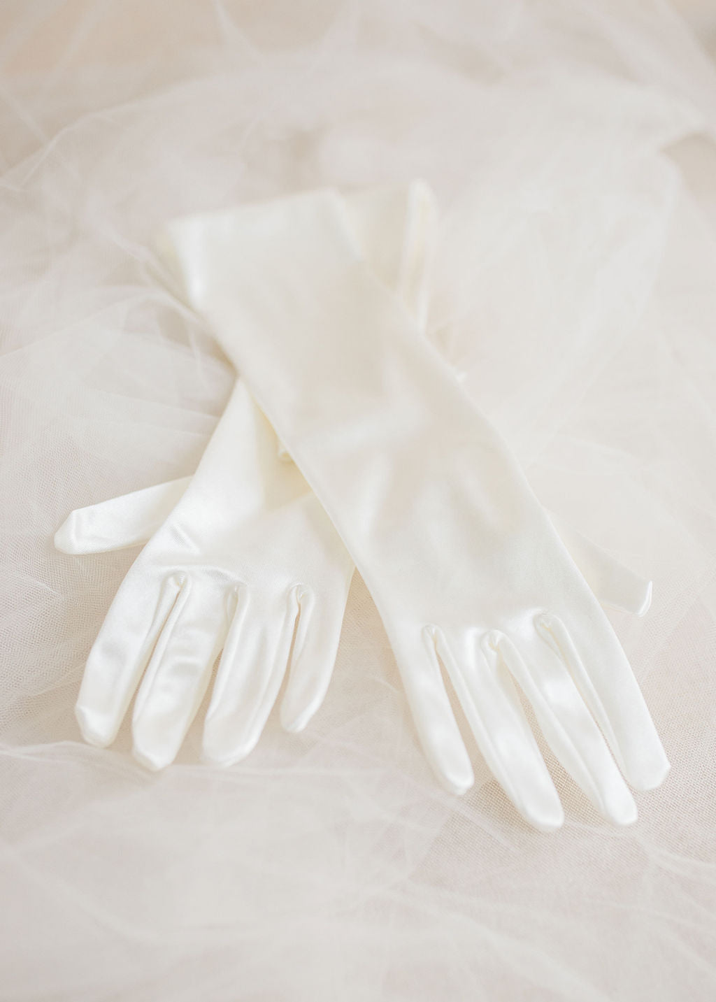 Sadie Satin Bridal Gloves