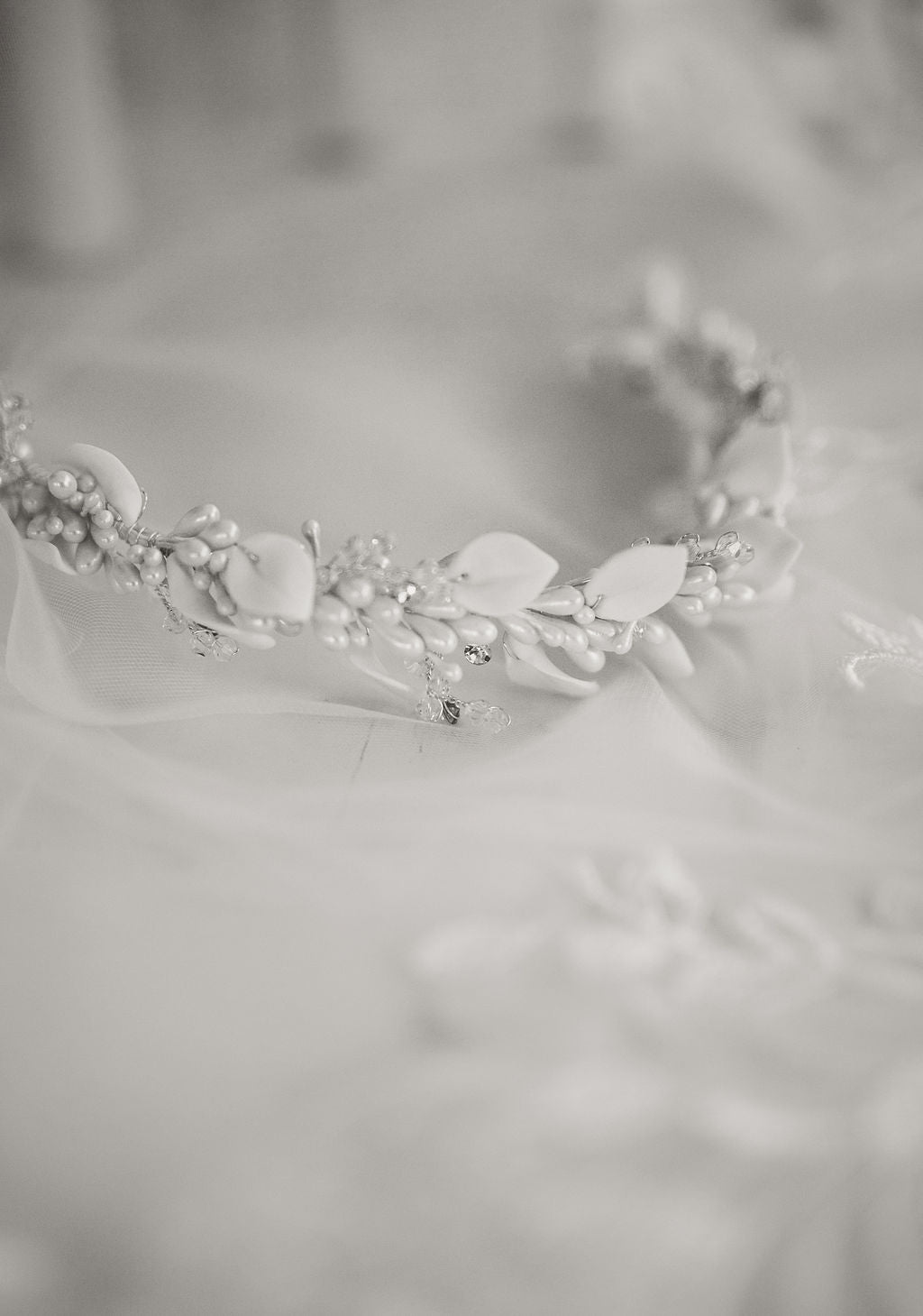 Beaded Bridal Headband