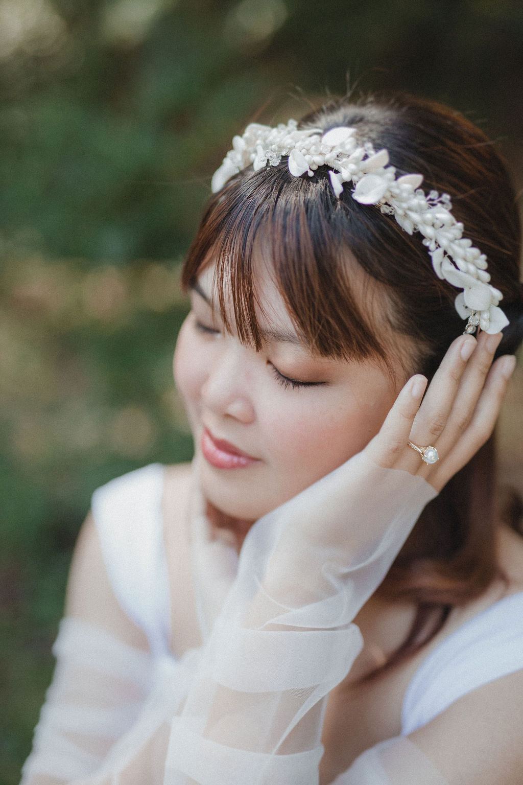 Beaded Bridal Headband